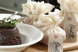 xmas pud + wrapped